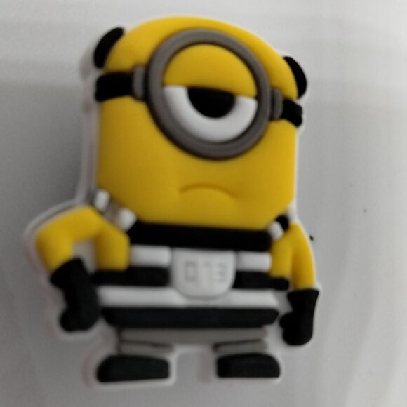 MINIONS PRISON UNIFORM NO 013 Shoe CharmPrison Uniform Number 013 Shoe Charm - Picture 2 of 4